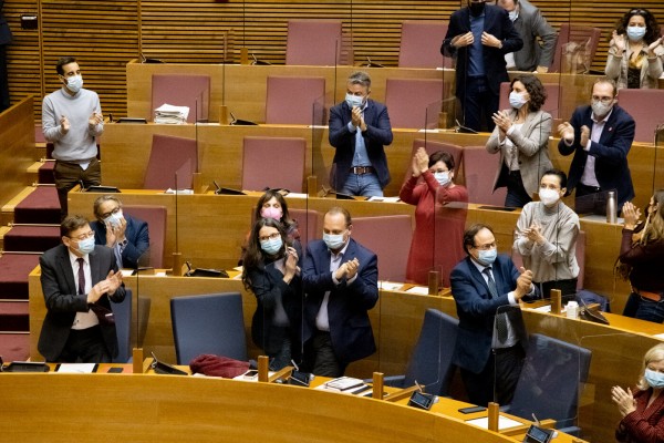 El Botànic saca sin Ciudadanos los Presupuestos de 2021 pese al mosqueo del PSPV con sus socios
