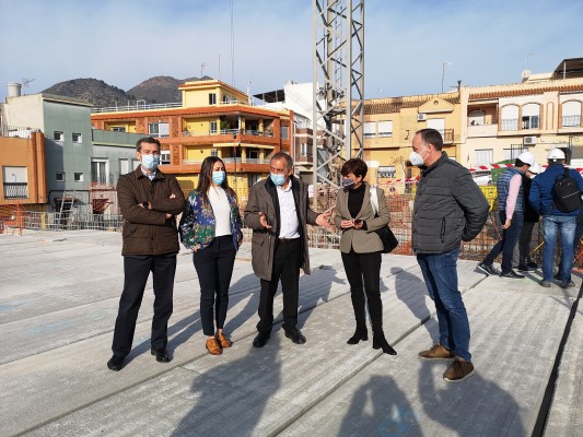Educación visita las obras de los CEIP Eleuterio Pérez y Recaredo Centelles de la Vall d'Uixó