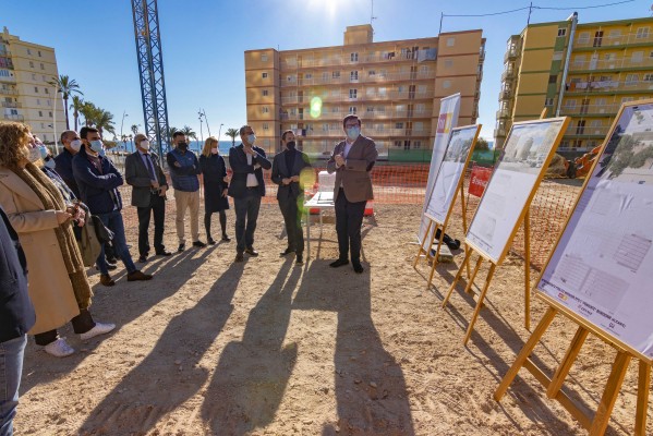 Arrancan las obras del nuevo aparcamiento público de siete alturas que dará servicio a Poniente en Benidorm