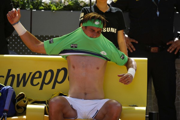 Tsonga se retira y David Ferrer pasa directamente a octavos de final

