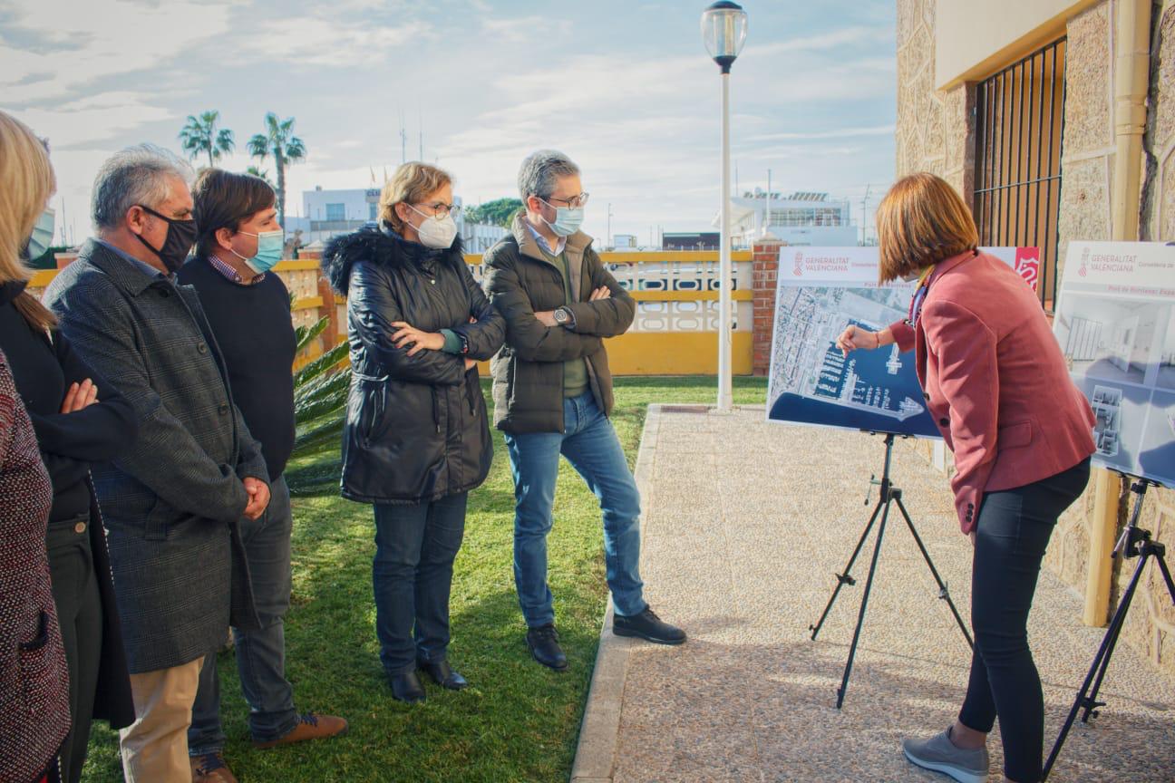 Obras Públicas destina 100.000 euros para habilitar un espacio de integración en el puerto de Burriana