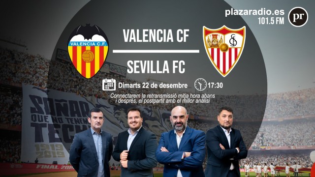 Sigue en directo el Valencia CF - Sevilla FC