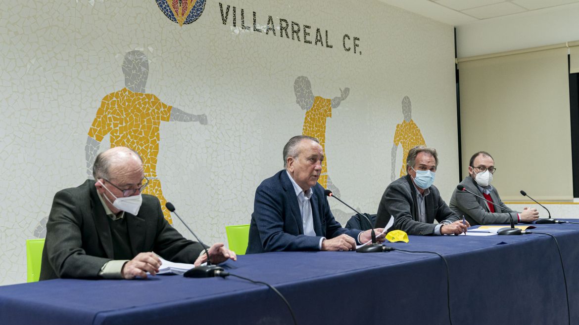 El Villarreal aprueba un presupuesto de 117 millones