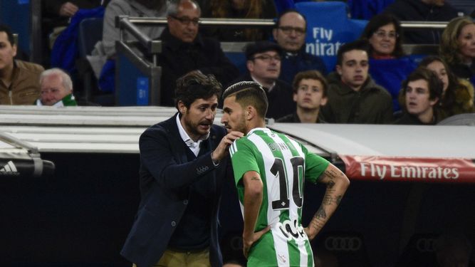 Dani Ceballos agradece al destituido Víctor Sánchez hacerle 
