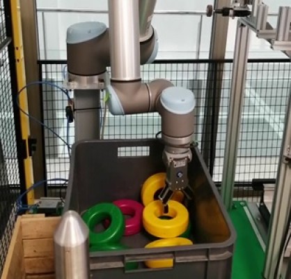 Aiju desarrolla aplicaciones de robótica móvil y visión 3D para acabado de piezas plásticas  