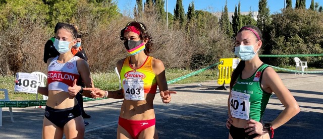 Marta Esteban y El Khayami, campeones autonómicos de 10K en ruta