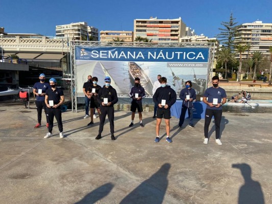 La 54ª Semana Náutica de Alicante suma y sigue con los vencedores en Remo y Pesca