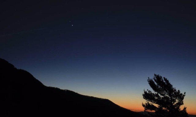 2020 se despide con una 'estrella de Belén' única en 800 años

