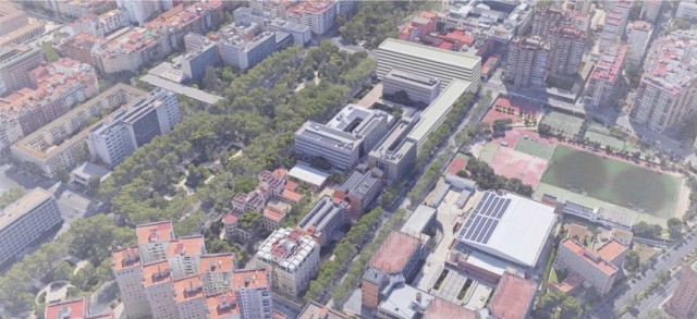 Así ha cambiado el coronavirus la ampliación del 
Hospital Clínico de València