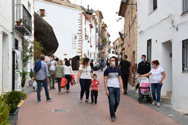 Un total de 18 municipios de Castellón están en riesgo extremo por covid a las puertas de Navidad