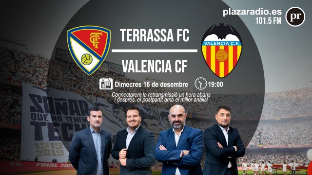 Sigue en directo el Terrassa FC - Valencia CF 