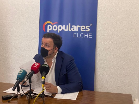 El PP de Elche presenta una enmienda a la totalidad de las cuentas; Vox pide evitar gasto 