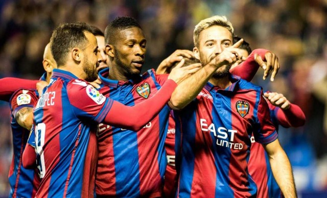 El Levante, a proclamarse campeón con una victoria contundente sobre el Girona