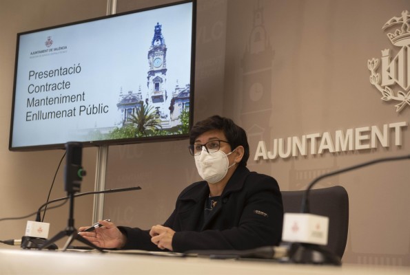 El nuevo contrato de alumbrado de València crece un 12,5% en presupuesto