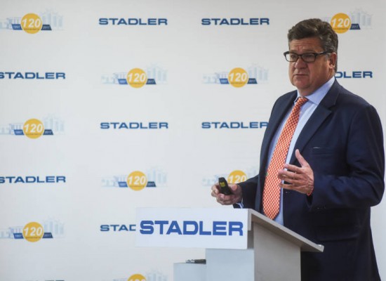 Stadler Valencia fabricará siete locomotoras para Uruguay