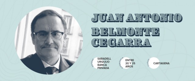 El cartagenero Juan Antonio Belmonte, otro año entre los 50 mejores banqueros de España 