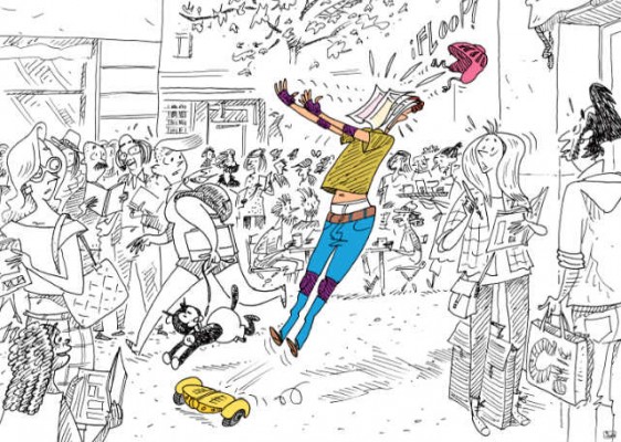 Tapineria se convierte en arte e ilustración con tres días para el cómic