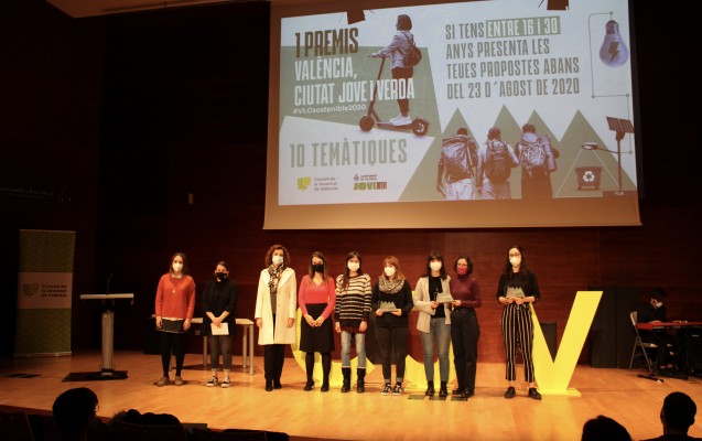 El Consell de la Joventut de València (CJV) entrega los premios 'València, ciutat jove i verda'
