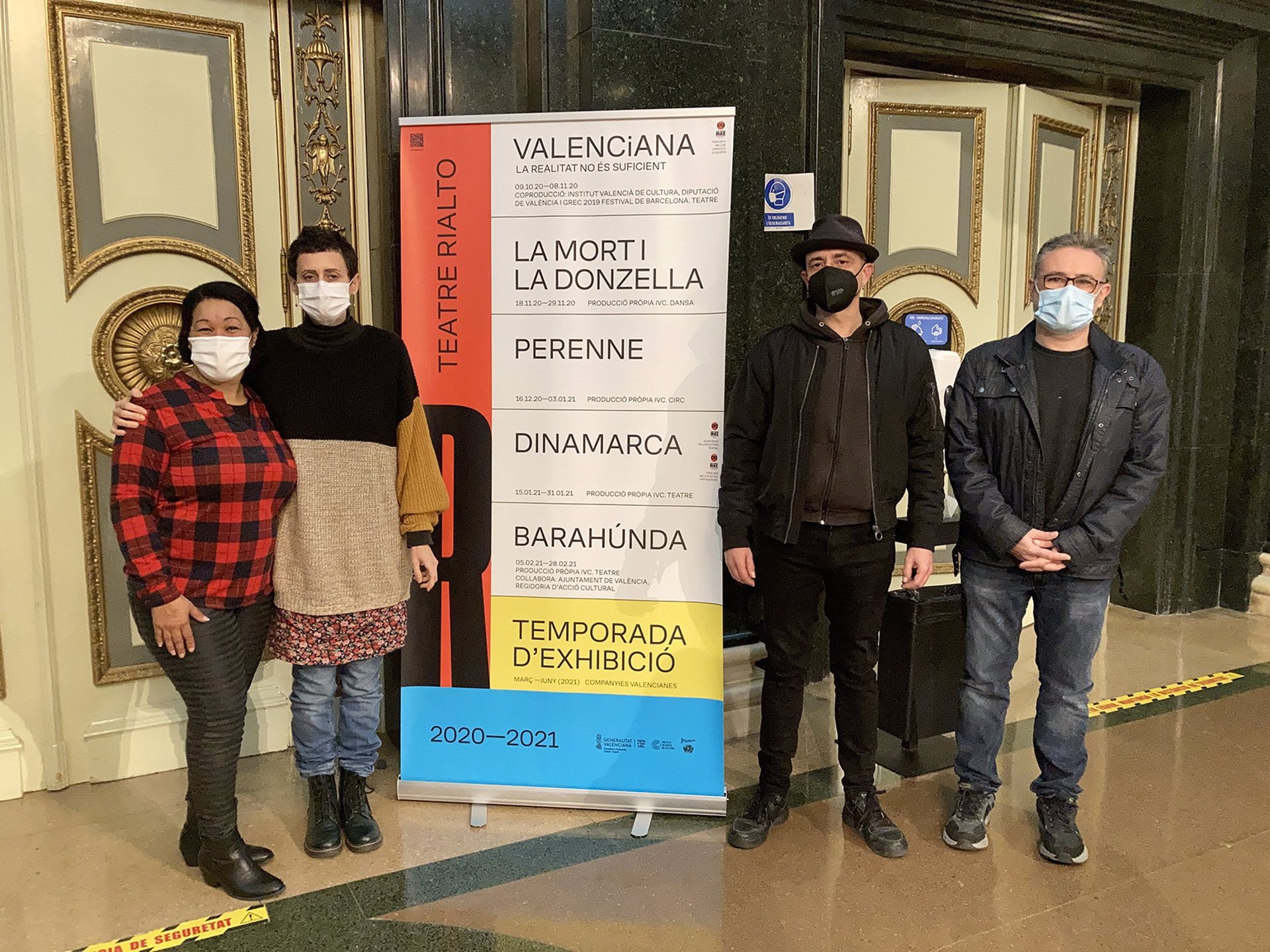 El circo contemporáneo llega al Rialto con 'Perenne', una metáfora sobre vejez y existencia