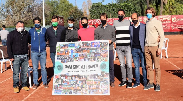 El tenis provincial homenajea a Daniel Gimeno-Traver, que inicia un nuevo proyecto como técnico