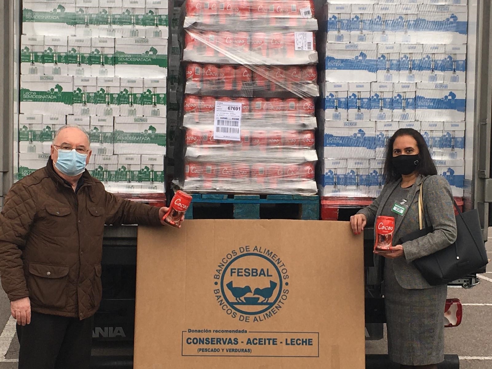 Mercadona dona 40.000 kg de productos al banco de alimentos de Castellón gracias a sus clientes