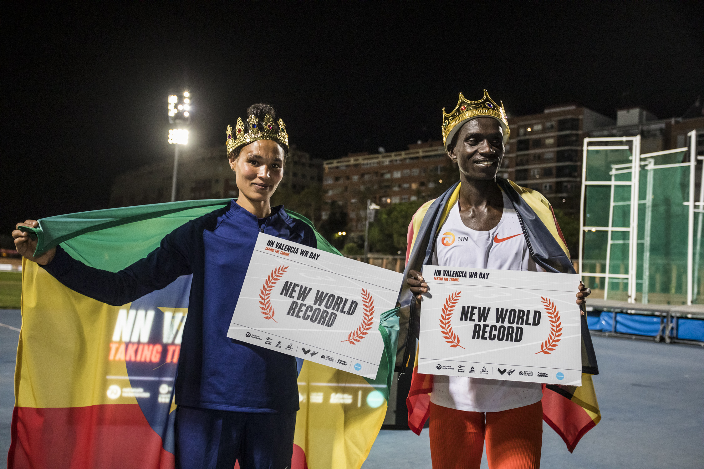 World Athletics homologa los récords mundiales de Cheptegei y de Gidey en València