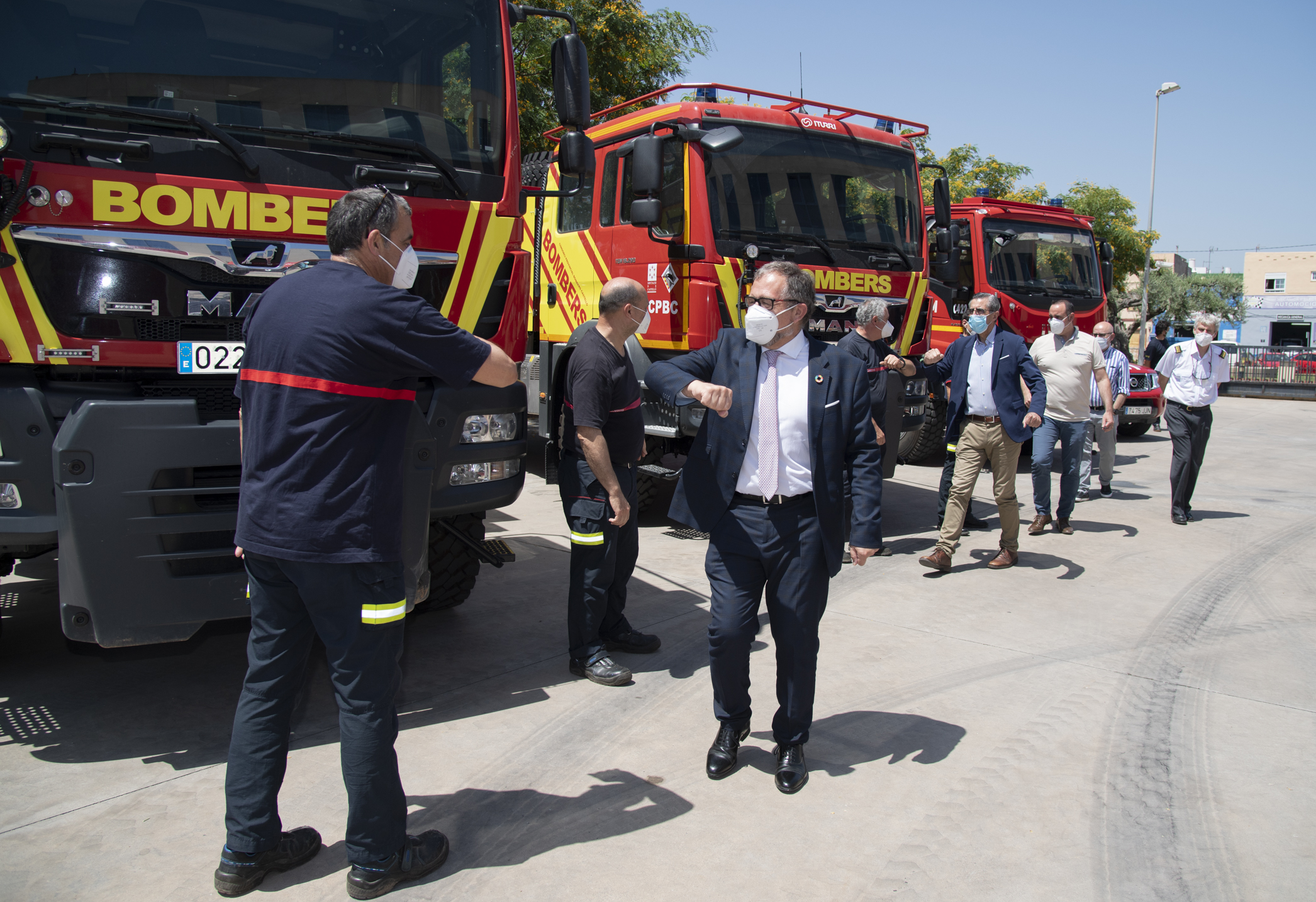 José Martí destaca que l'augment de pressupost del consorci permetrà incorporar 19 bombers fixes