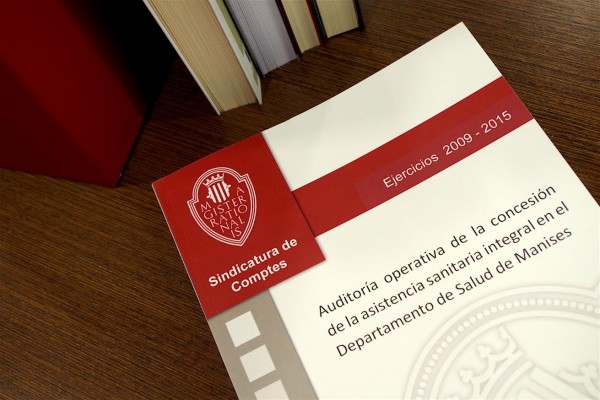 Ribera Salud edita y reparte el informe de la Sindicatura de Comptes