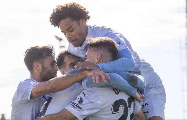 El VCF Mestalla rescata un empate ante CF La Nucía en un encuentro donde hizo méritos para ganar