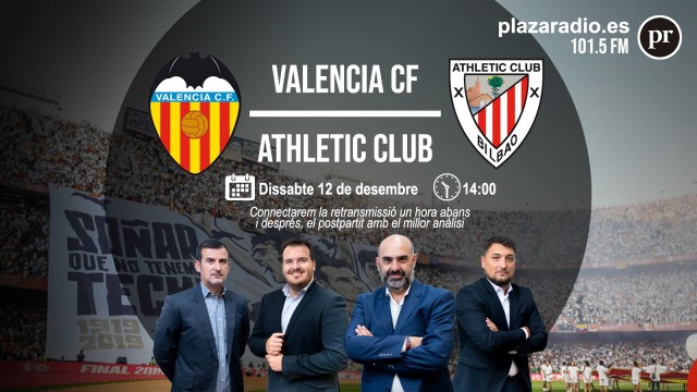 Sigue en directo el Valencia CF - Athletic de Bilbao