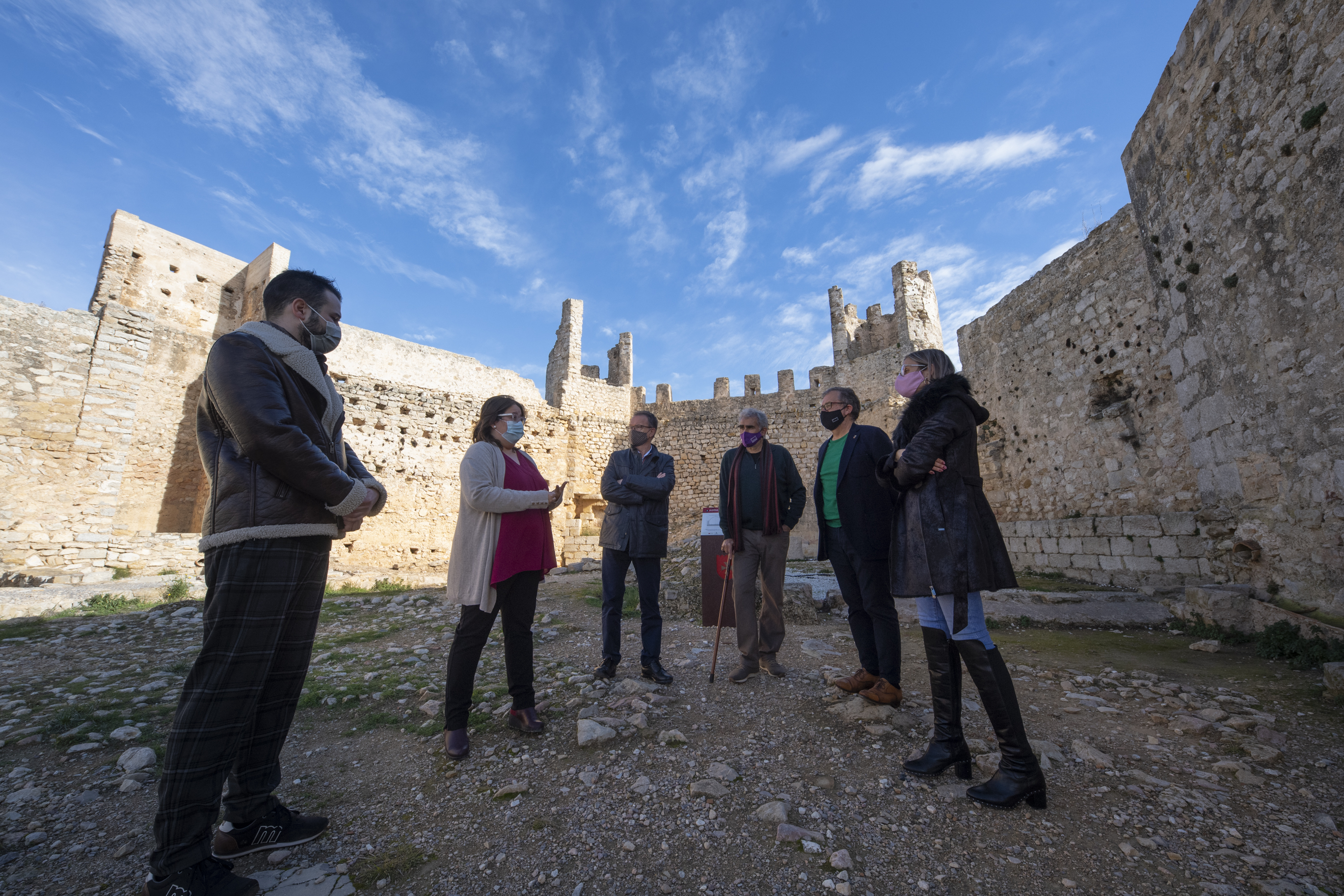 La Diputación elaborará en 2021 un plan director para impulsar el castillo de Alcalà de Xivert
