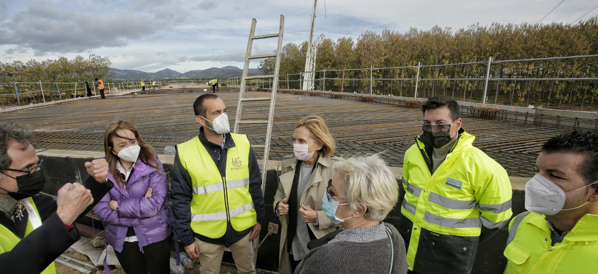 La Diputació inicia el asfaltado de la primera fase de la Variante de Bétera 