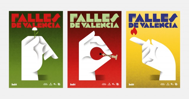 Así es la imagen gráfica de las Fallas 2021