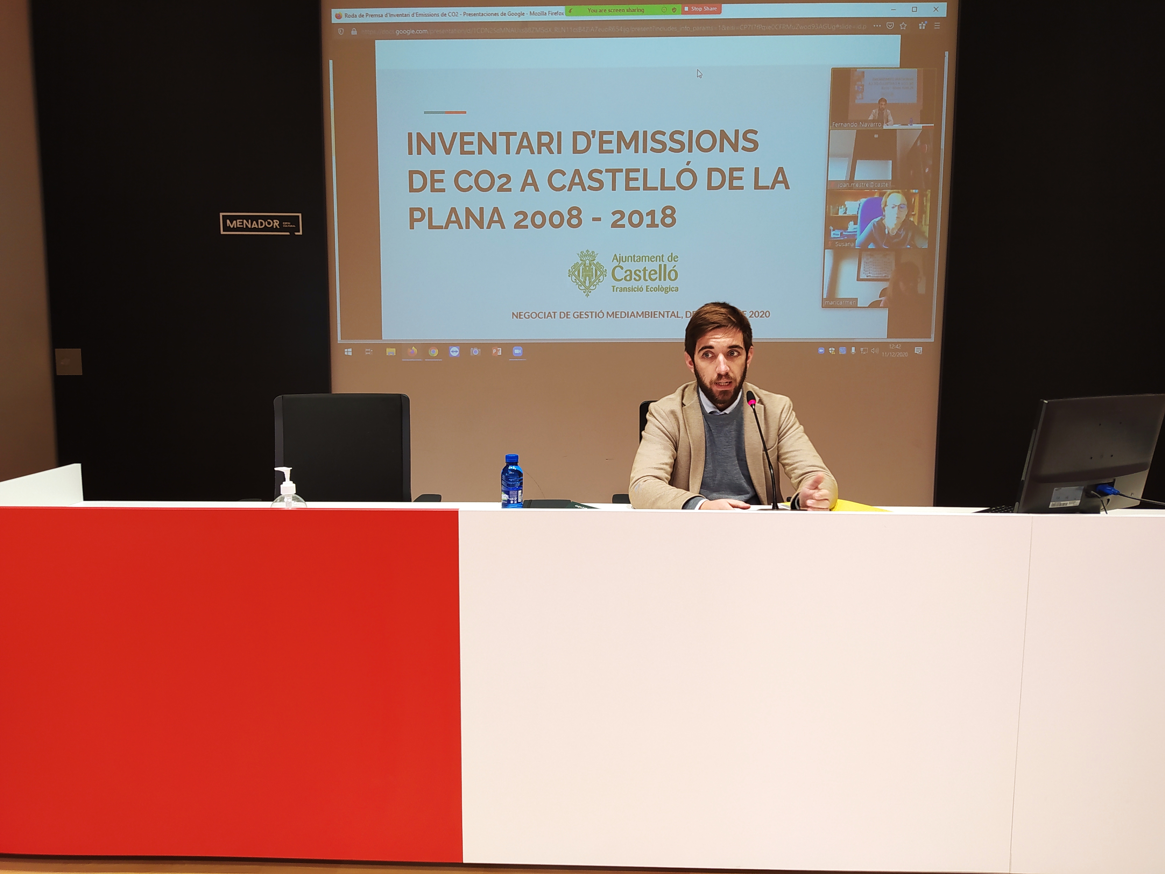 Castelló solo logra bajar un 13% las emisiones de CO2 frente al 20% marcado en el pacto por el clima