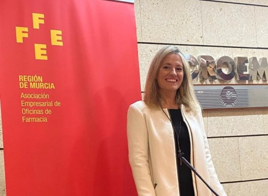 María Luisa Torregrosa, nueva presidenta de los empresarios farmacéuticos de la Región