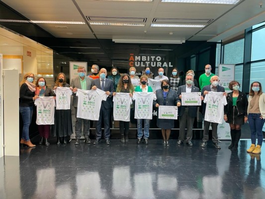 El Corte Inglés acoge la presentación de la AECC Castelló en Marcha