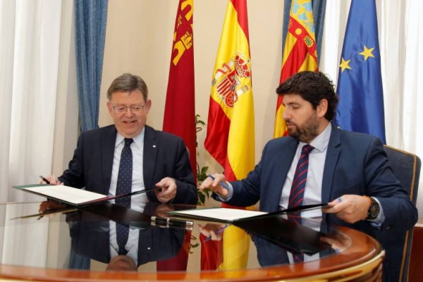 Murcia reacciona al Pacto de Toledo sobre el agua y pide una cumbre urgente de Miras, Puig y Moreno