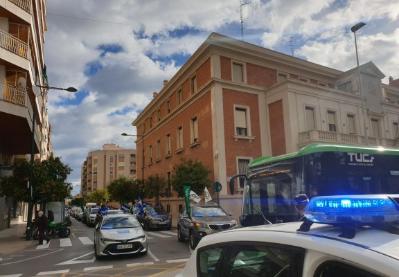 Trabajadores penitenciarios protestan por las condiciones laborales en la prisión de Albocàsser