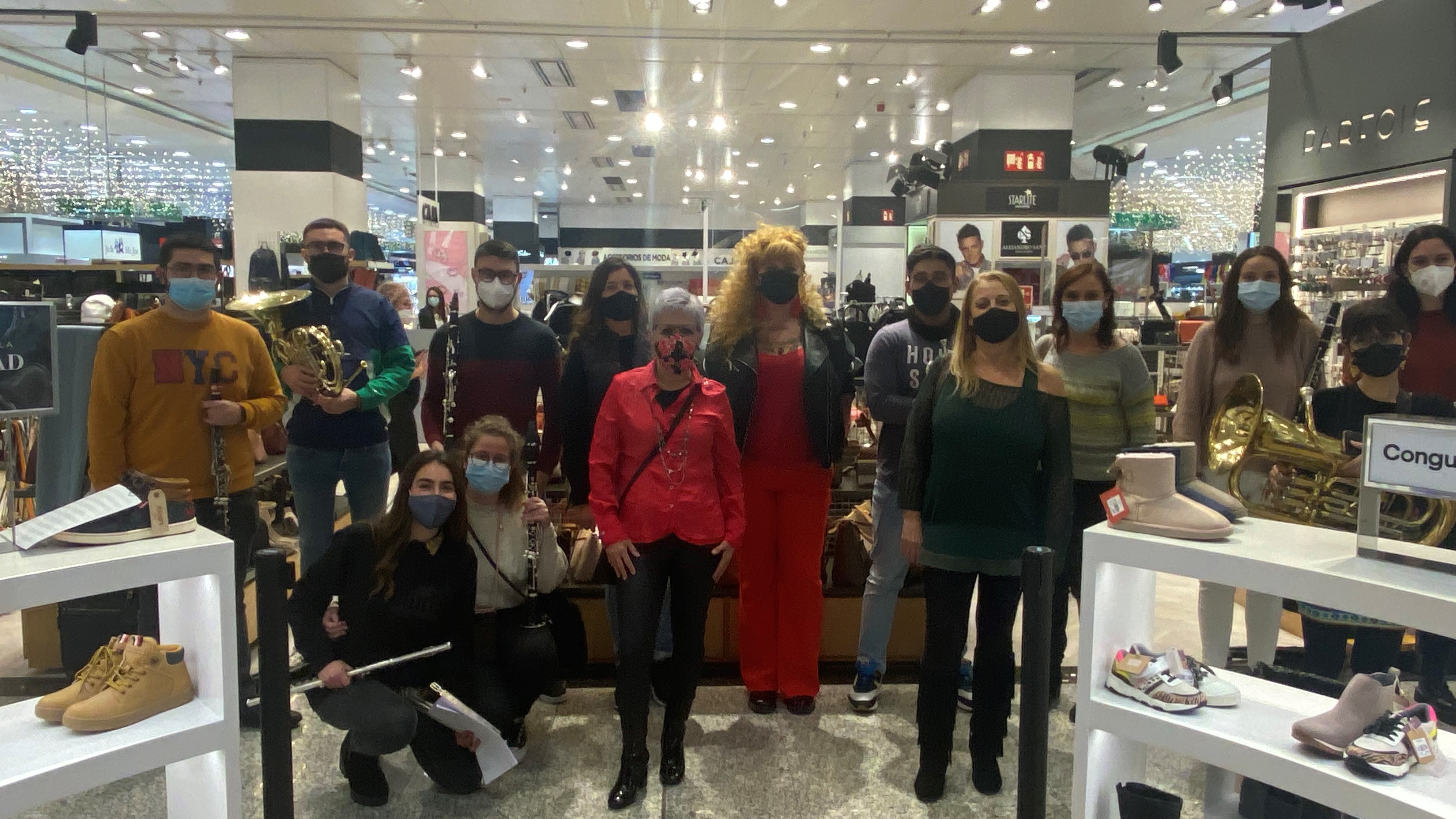 El Corte Inglés celebra su 15 aniversario en Castelló con un flashmob sorpresa