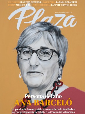 Ana Barceló, consellera de Sanidad, 'Persona del año 2020' de la revista Plaza