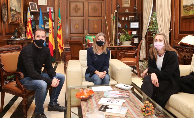 El Ayuntamiento de Castelló recibe a Lidón Muñoz tras el Trofeo Internacional Castalia
