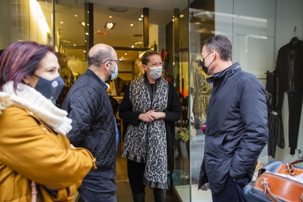 El bipartito de Elche testa a los comerciantes tras culminar las obras de peatonalización de la Corredora