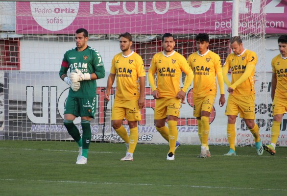 El UCAM CF de Salmerón, segundo equipo menos batido de los 102 de Segunda B con dos goles