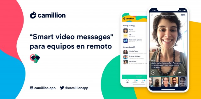 Camillion, el video email que se adapta, lanza su programa VIP para emprendedores