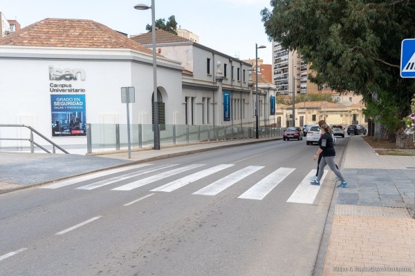Más seguridad para el peatón en Cartagena: pasos de cebra 'inteligentes' para evitar accidentes