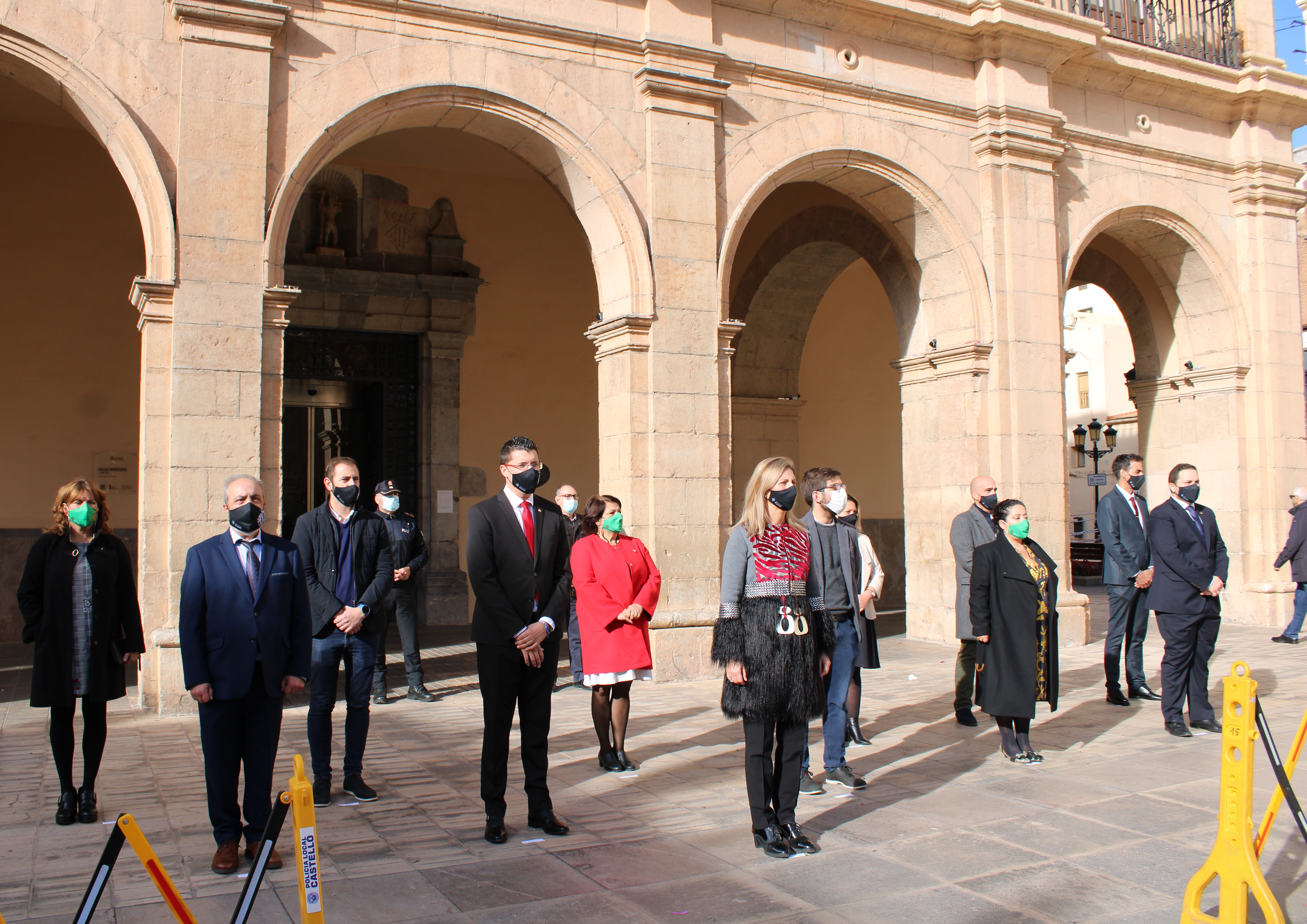 Castelló celebra el Dia de la Constitució amb un volteig de campana del Fadrí