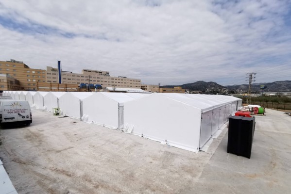 Antifraude investiga las contrataciones para la construcción de los hospitales de campaña