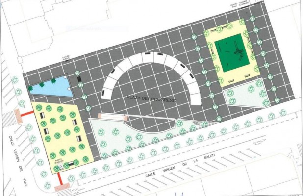Alicante retoma las obras de la Plaza del Progreso tras incorporar las peticiones vecinales