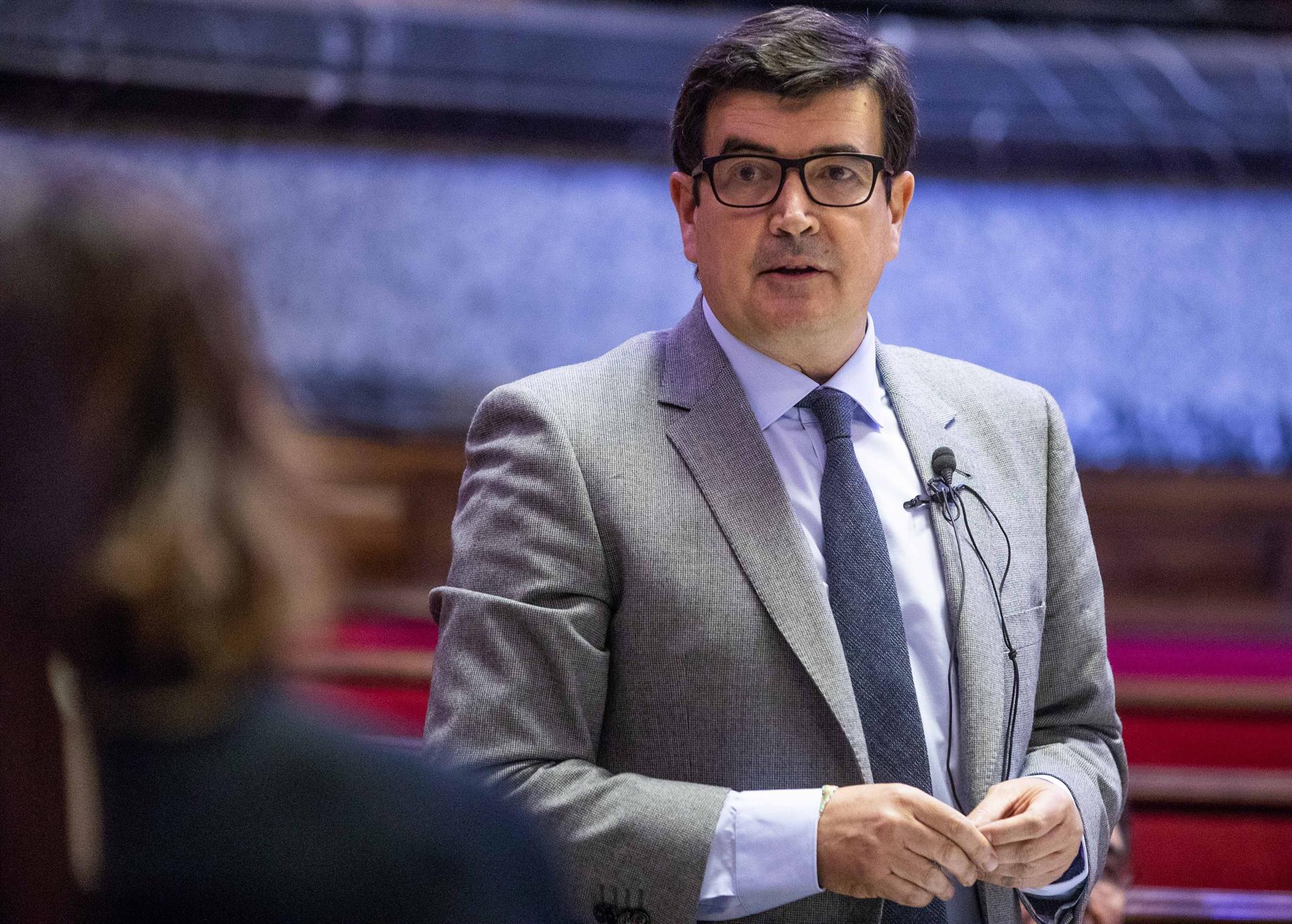 El portavoz de Ciudadanos (Cs) en el Ayuntamiento de València, Fernando Giner. FOTO: EUROPA PRESS - 