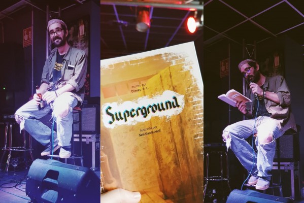 'Superground', ópera prima del poeta Dimas: un decálogo de relatos cortos irreverentes